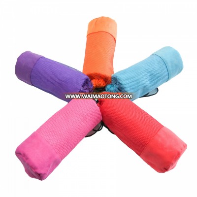 wholesale travel beach towel microfiber suede towel