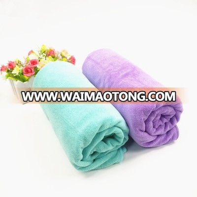 Factory cheap super soft knitted quick dry towel