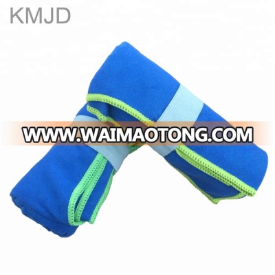 Wholesale High Water Absorption Microfiber Bath Towel with elastic band