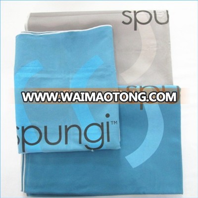 Promotional large Microfiber absorbent custom towel